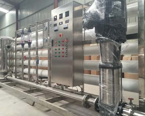 制革行業(yè)雙級反滲透設備